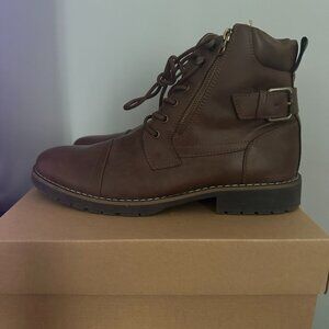Vostey Men's Brown Boots Size 11 1/2